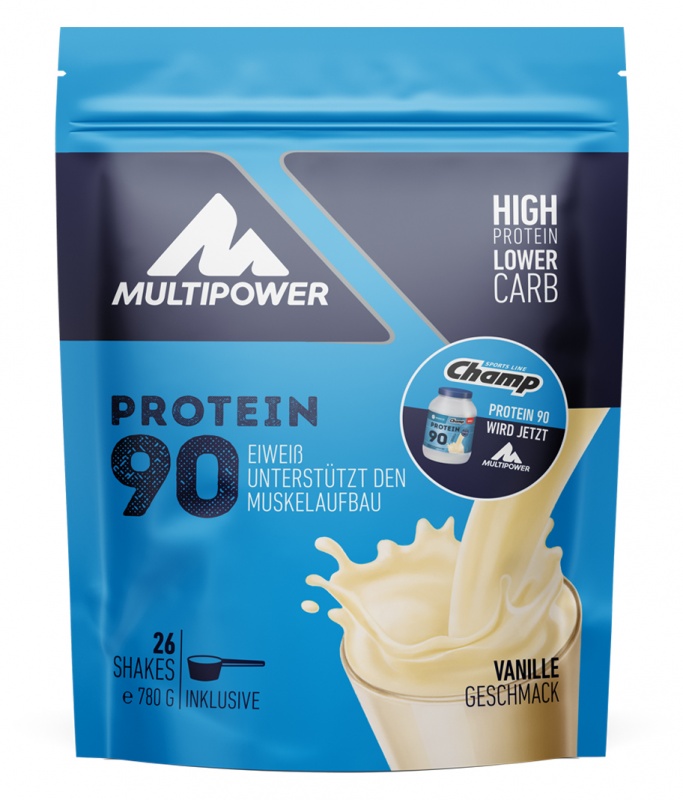 MULTIPOWER PROTEIN 90 s L-carnitinem 780g