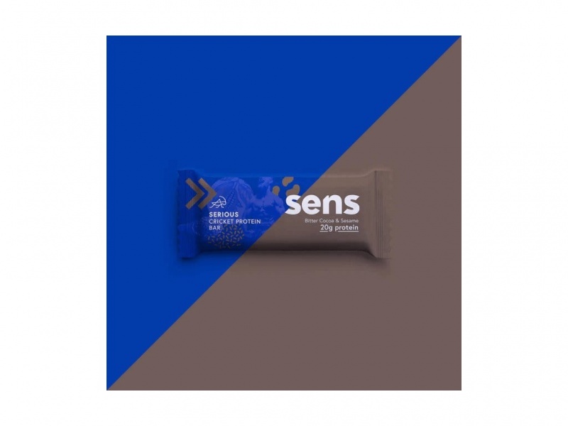 Sens Serious proteinová tyčinka s cvrččím proteinem 60 g